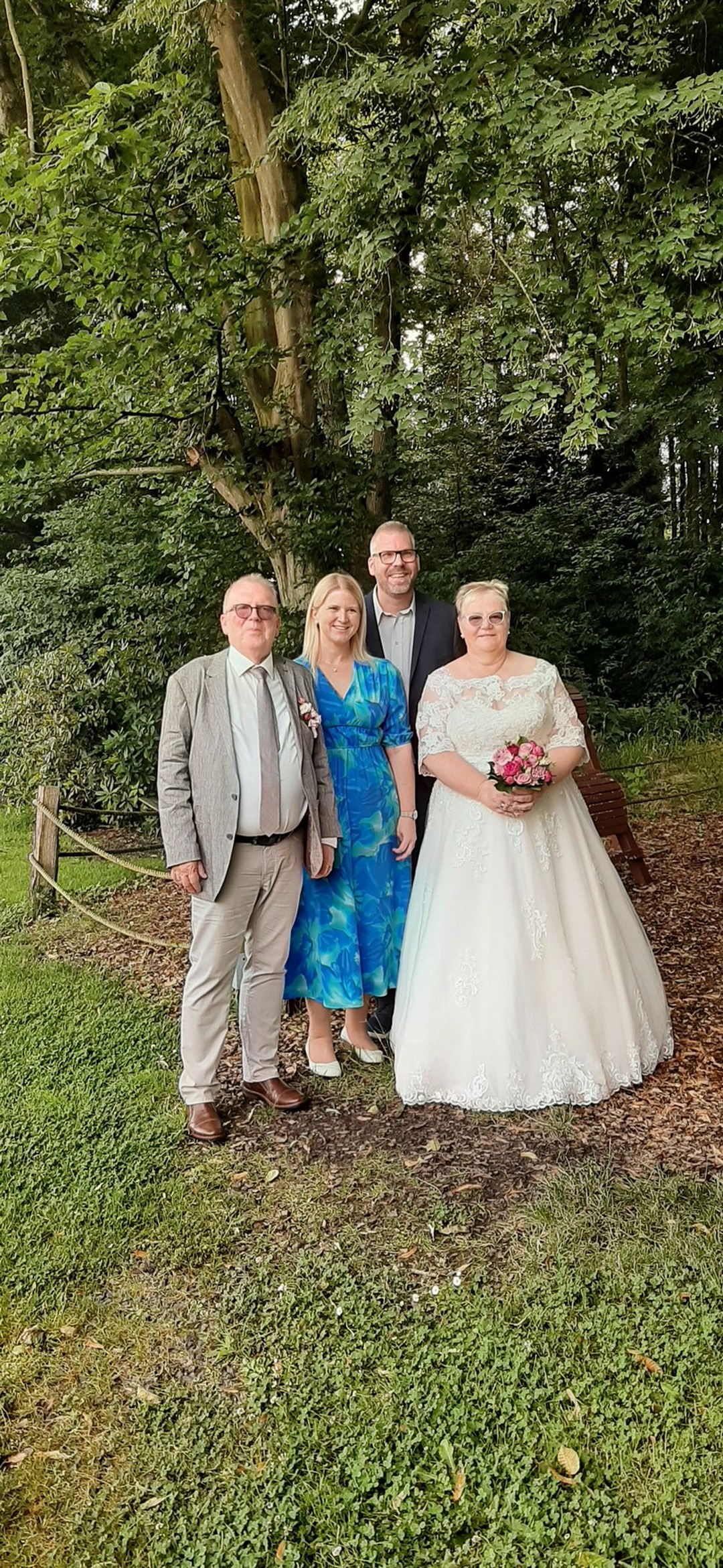 Silberhochzeit im Garten des 53 Grad Hotels Bad Zwischenahn